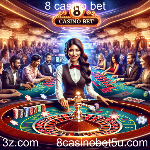 A Emoção do Live Casino na 8 Casino Bet